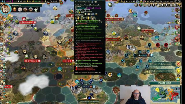 Civ 5 Vox Populi: Deity Morocco - Ep.9: Chasing wonders & a China cracker смотреть онлайн