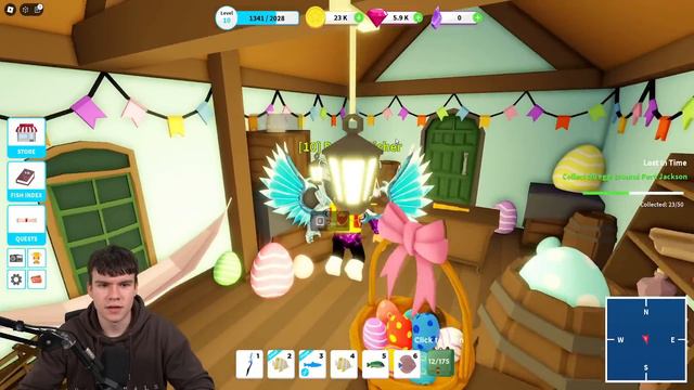 How To Find ALL 50 EGG LOCATIONS In Roblox Fishing Simulator! EASTER EGG HUNT EVENT 2024! смотреть онлайн
