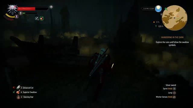 Witcher 3 Death March with vampire armor смотреть онлайн