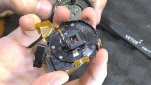 Не выдвигается объектив. Фотокамера Samsung S1060. Ремонт объектива