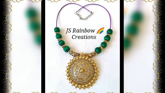 Silk Thread Jewelery Designs part 28 смотреть онлайн