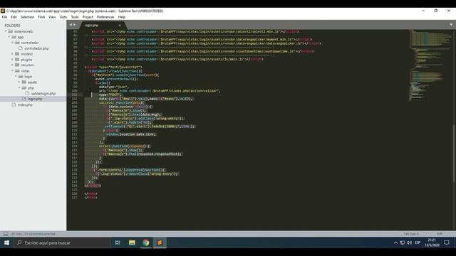 LOGIN MVC | PHP | MySQL | AJAX | BOOTSTRAP | GRATIS смотреть онлайн