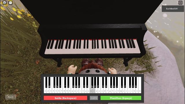 Blue || Roblox Piano смотреть онлайн