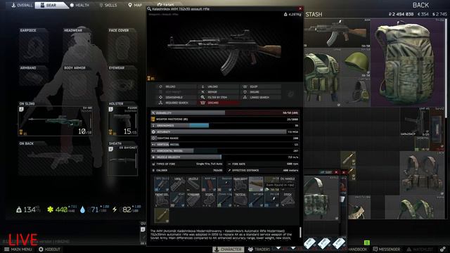 Escape from Tarkov - First Stream as a Rat 4 sniper kills + 500k Scav haul ! смотреть онлайн