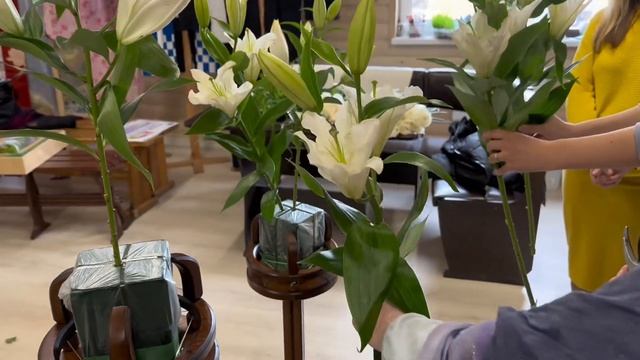 Украшение Храма к выносу Плащаницы. Великая пятница. Храм мы. Николая Японского, ул. Лидская,8