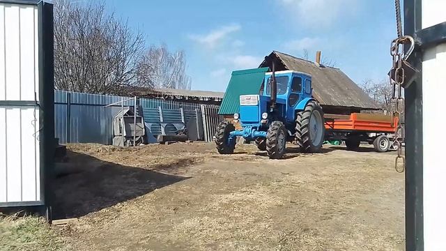 Легендарный трактор времён СССР Т- 40 АМ, Виктор Баранов. смотреть онлайн