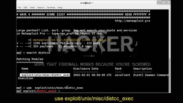 Hacking Linux Machine using Metasploit смотреть онлайн