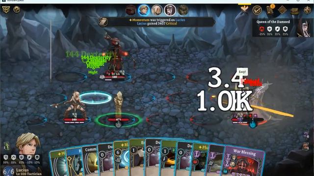 Gordian Quest . Damage over 85 million. With Druid , Swordman , Blood Mage смотреть онлайн