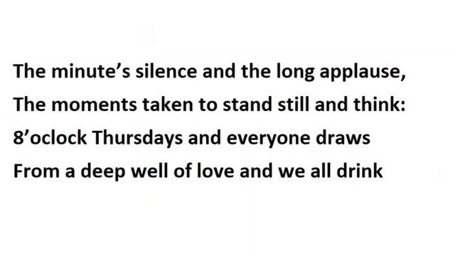 #PoetInLockdown Ian McMillan Sonnet 8 смотреть онлайн