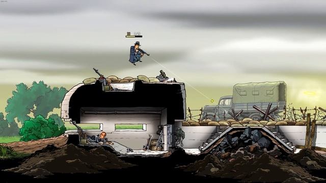 Огромный Босс на Танке #5 Игра как про зомби Guns, Gore & Cannoli 2 смотреть онлайн