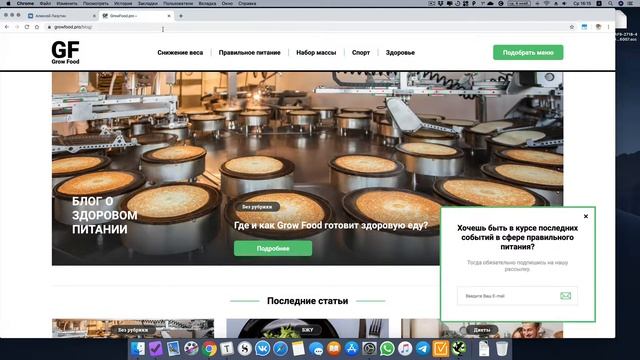 Экспресс SEO-порка проекта Grow Food смотреть онлайн