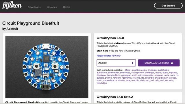 Circuit Playground - While True Loop with Variables using CircuitPython & Mu смотреть онлайн