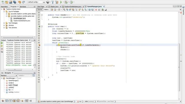 Java2D TopDown ZombieGame Tutorial - 03 The Fps Counter/Limiter [REMASTERED] смотреть онлайн