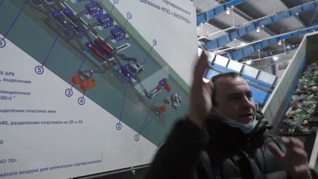 Комплекс по переработке отходов, Зарайск, 15.03.2021. смотреть онлайн