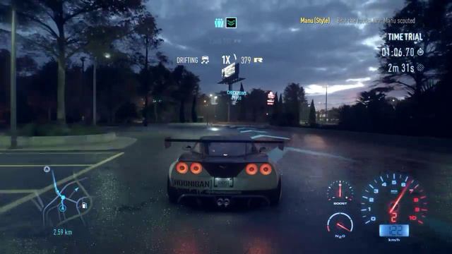 Damn You Nam Kyu Corvette Sprint NFS 2015 смотреть онлайн