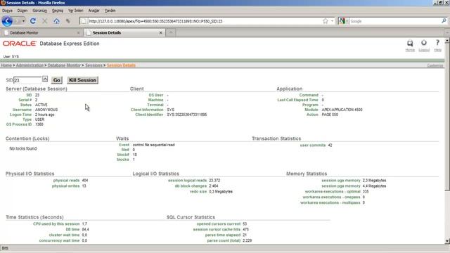 Oracle Apex - Sessions смотреть онлайн