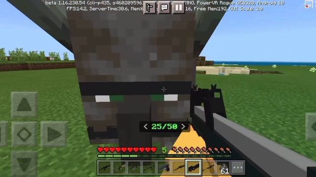 Мод на оружие, новую листву, новые цветы Mods Minecraft pe смотреть онлайн