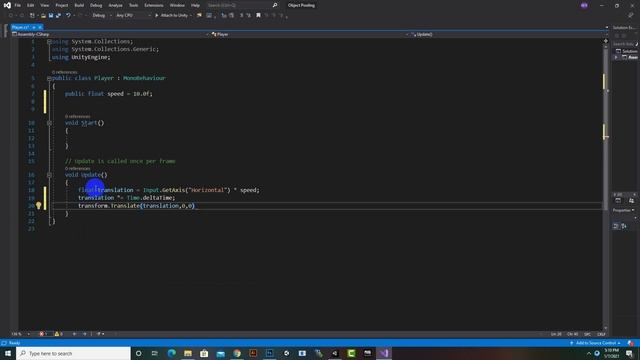 Object Pooling in Unity | Creating Player And Bullets #1 смотреть онлайн