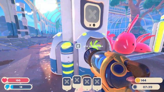 ПОЙМАЛ ЗОЛОТОГО СЛАЙМА ☀ Slime Rancher 2 №1 смотреть онлайн