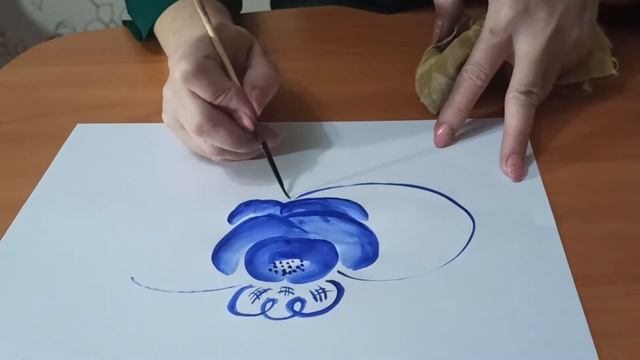 Трошкова Л П Мастер класс Гжельская роспись смотреть онлайн