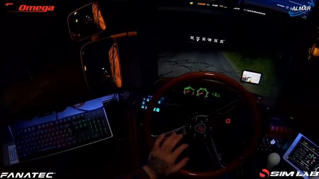 euro truck simulator 2/ promods 2.43/ career day 10/ steering wheel+shifter смотреть онлайн