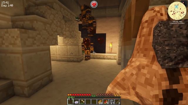 Майнкрафт с модами 1.16.5 Sons of the Sand - Латекс и БОЛЬ #05 смотреть онлайн