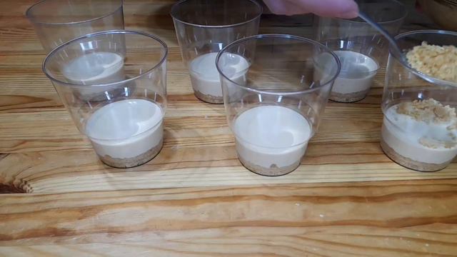 Эксперимент✨️ Чизкейк в стакане🥃 Порционный десерт