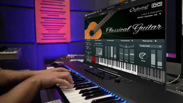 UVI Orchestral Suite | Classical Guitar | Real Amazing! | 4K