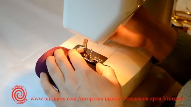 Накладной карман - уроки шитья для начинающих из серии Технология пошива от Академии кроя Унимекс смотреть онлайн