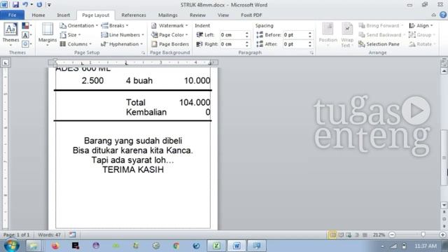 CARA SAMBUNG PRINTER THERMAL BLUETOOTH KE KOMPUTER - CETAK STRUK DARI WORD & EXCEL смотреть онлайн