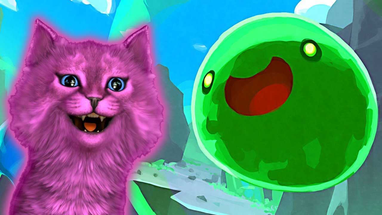 НОВЫЙ ЗЕЛЕНЫЙ СЛАЙМ и КОТЕНОК АБИ ИГРА для ДЕТЕЙ и МАЛЫШЕЙ #78 смотреть онлайн