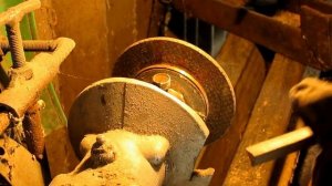 Токарный  резец по дереву сделанный из напильника