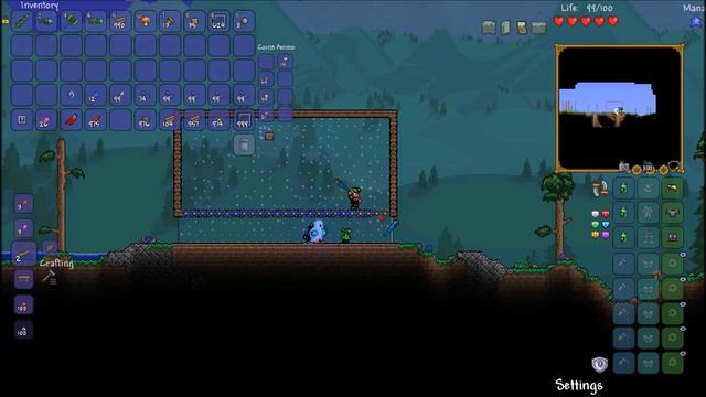 Terraria: How to build a Glowing Mushroom Farm :I смотреть онлайн