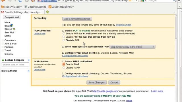 Installing and Configuring Mozilla Thunderbird in Ubuntu 10.10 смотреть онлайн