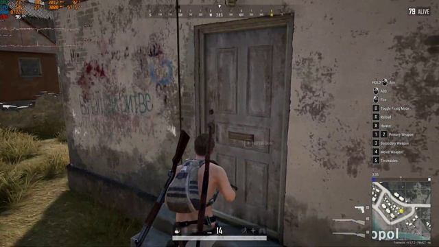 PUBG E5 2650v2 GTX 1060 6GB FPS Test (recorded 12/26/2019) смотреть онлайн