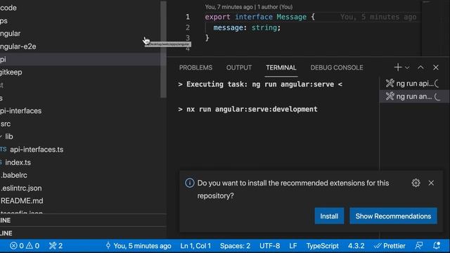 สร้าง Workspace ด้วย Nx ใช้ Angular (frontend) และ NestJS (backend) ใน Repo เดียวกัน смотреть онлайн
