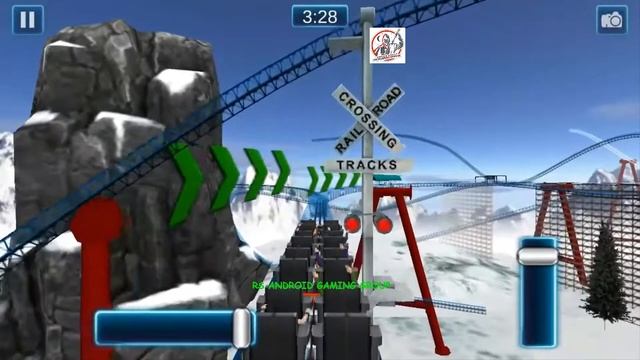 Roller Coaster Simulator 3D | Level - 7 | Android Gameplay смотреть онлайн