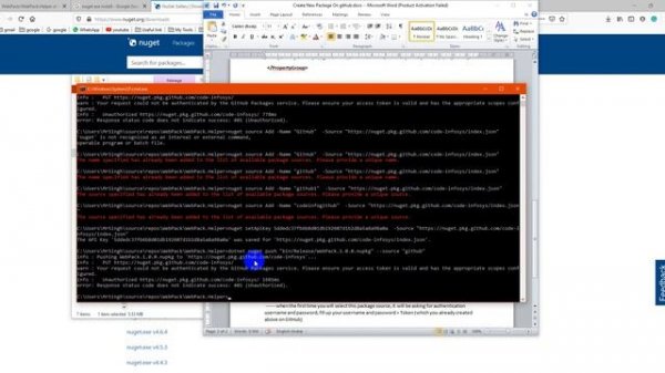 Create private Nuget package on Github , host nuget package on github | step by step | In hindi