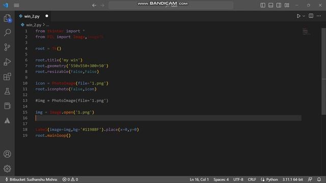 Part - 2 | How to use Lable and display image in Tkinter | Python GUI using Tkinter | #tkinter #gui смотреть онлайн