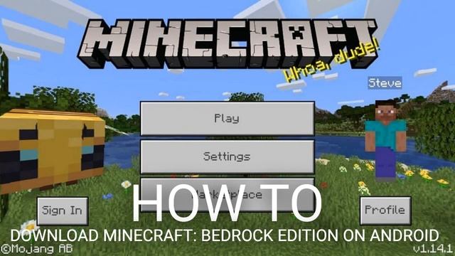 How to download Minecraft: Bedrock Edition on Android смотреть онлайн