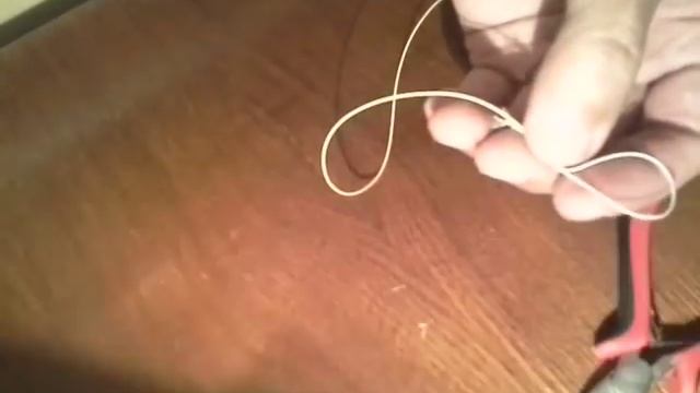 Изготовление петли на конце шнура смотреть онлайн