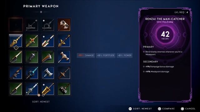 Godfall Get Caliburn and Mountainborn Breaker New Weapons смотреть онлайн