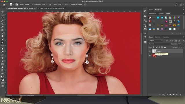 Photoshop CC | Cambiar rostro de manera sencilla y realista | Tutorial Español смотреть онлайн