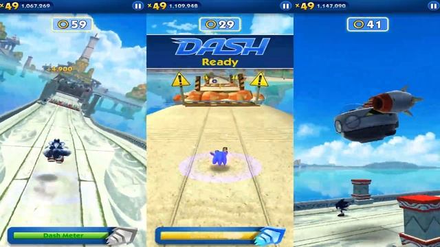 Sonic Dash - Dark Sonic vs Movie Werehog vs Boscage Maze Sonic vs All Bosses Zazz Eggman смотреть онлайн