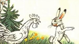 Петух и краски (В.Г.Сутеев)