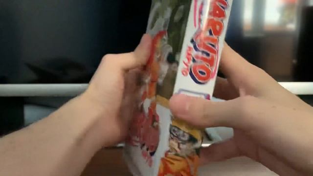 Обзор и распаковка манги Наруто (книга 4)