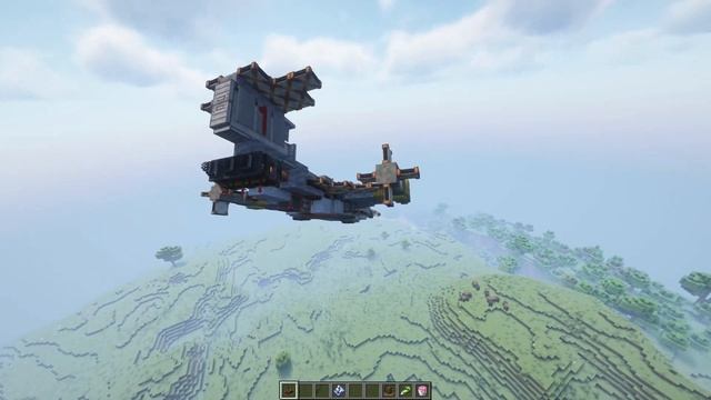 Minecraft Create Clockwork : F-104 Starfighter смотреть онлайн