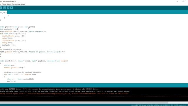 Configurando ESP8266 com MQTT Dash смотреть онлайн