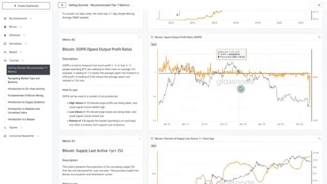 Последнее видео .Обзор Glassnode. Русский перевод. 47 неделя в сети: Страх среди китов и ходлеров.