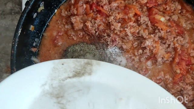 язык проглотишь👅 !!!СПАГЕТТИ С СОУСОМ БОЛОНЬЕЗЕ. смотреть онлайн